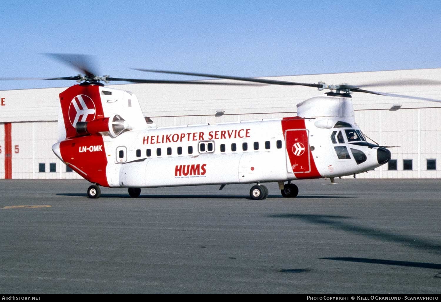 Aircraft Photo of LN-OMK | Boeing Vertol 234LR | Helikopter Service | AirHistory.net #750981