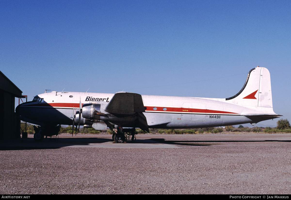 Aircraft Photo of N44911 | Douglas C-54P Skymaster | Biegert Aviation | AirHistory.net #750982