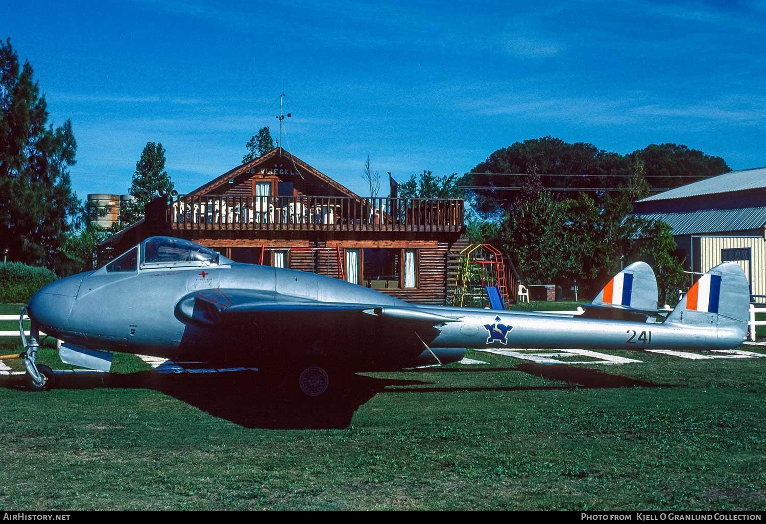 Aircraft Photo of 241 | De Havilland D.H. 100 Vampire FB9 | South Africa - Air Force | AirHistory.net #750983