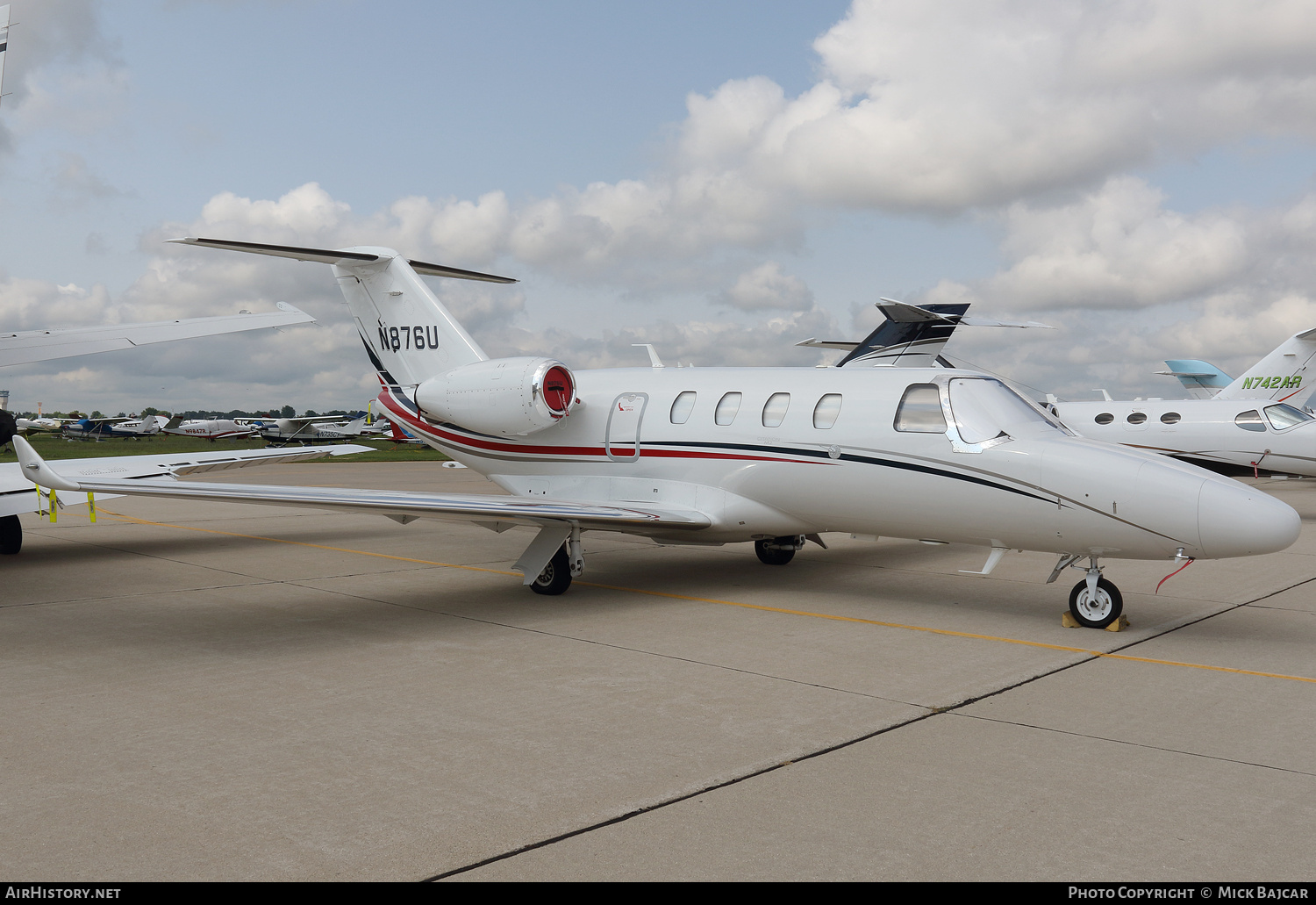 Aircraft Photo of N876U | Cessna 525A CitationJet CJ2 | AirHistory.net #750995