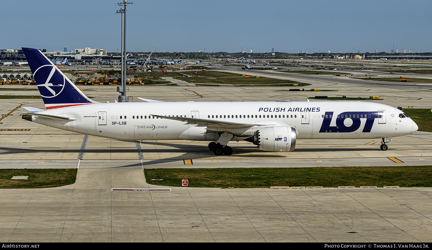 Aircraft Photo of SP-LSB | Boeing 787-8 Dreamliner | LOT Polish Airlines - Polskie Linie Lotnicze | AirHistory.net #751008