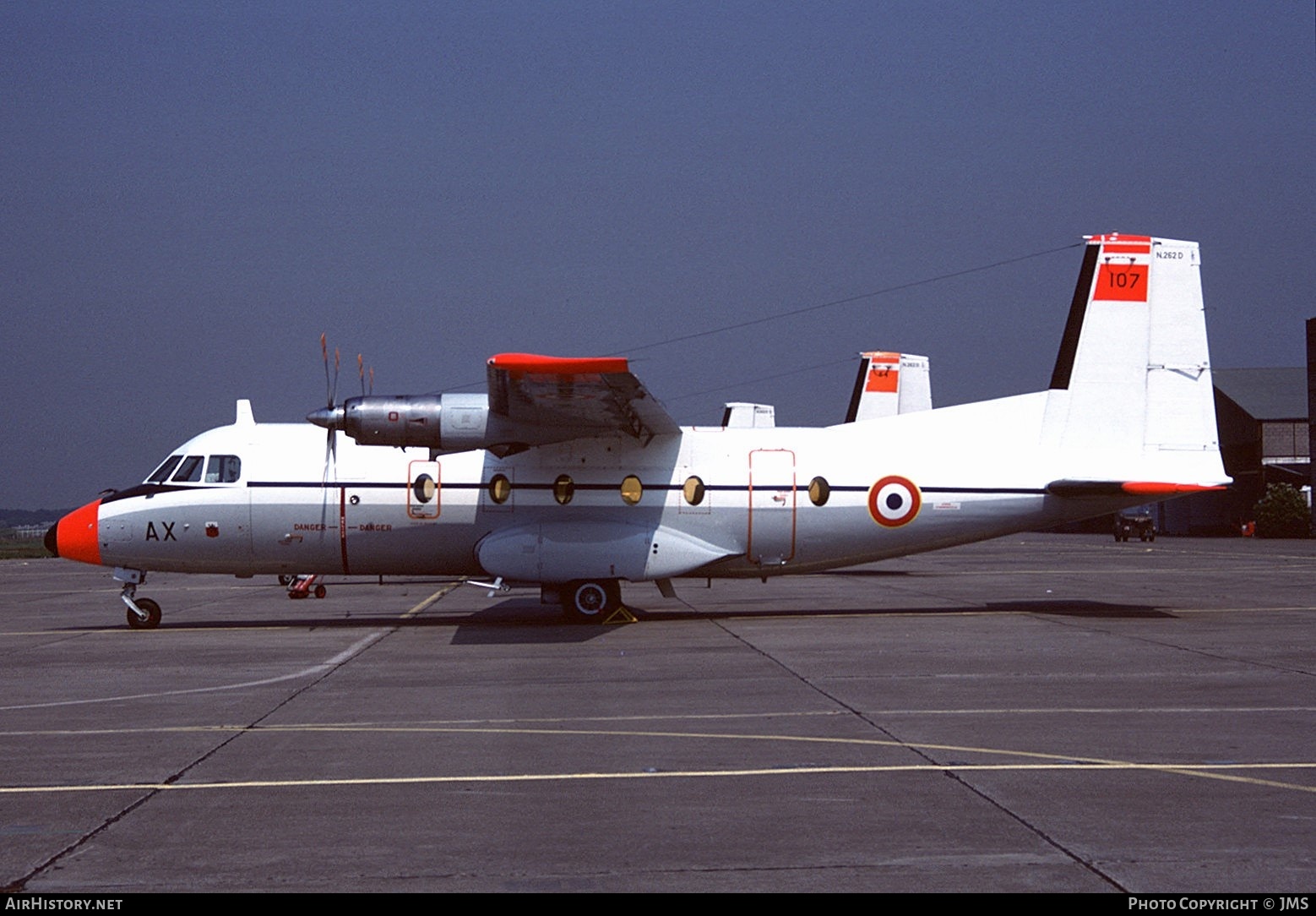 Aircraft Photo of 107 | Aerospatiale N-262D-51 Fregate | France - Air Force | AirHistory.net #751012