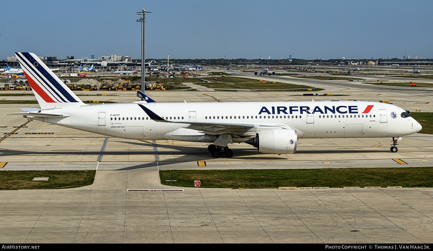 Aircraft Photo of F-HTYT | Airbus A350-941 | Air France | AirHistory.net #751030