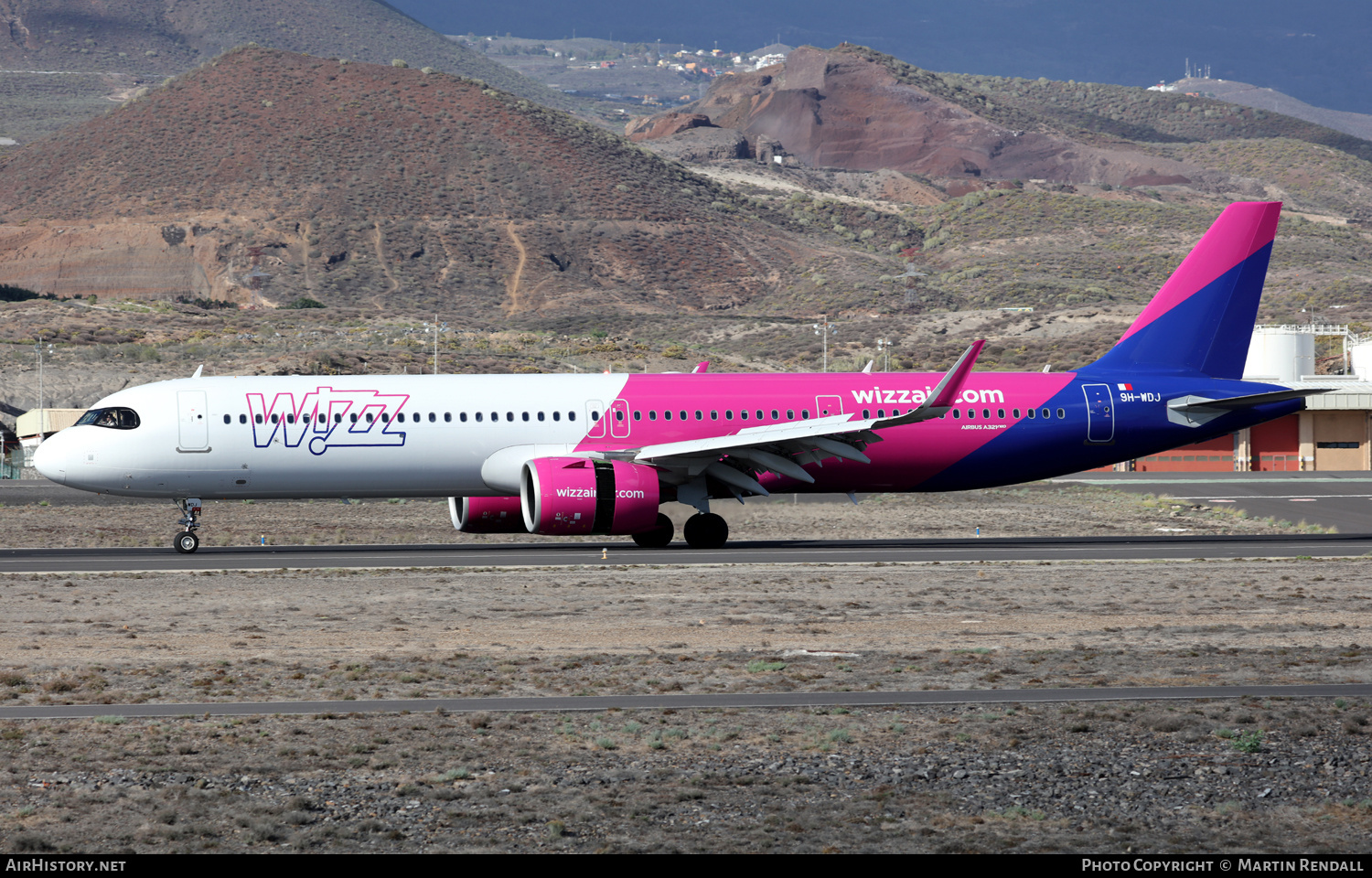 Aircraft Photo of 9H-WDJ | Airbus A321-271NX | Wizz Air | AirHistory.net #751036