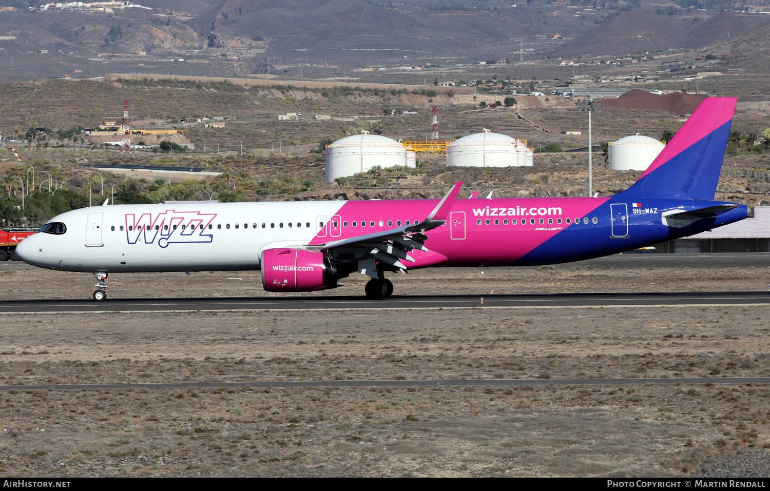 Aircraft Photo of 9H-WAZ | Airbus A320-271NX | Wizz Air | AirHistory.net #751041