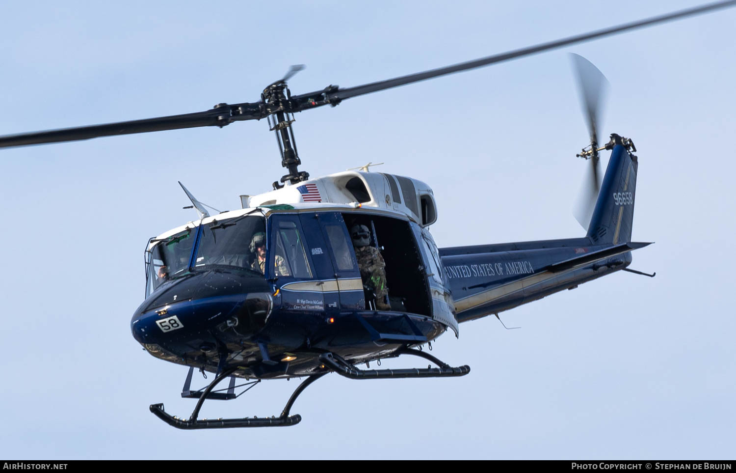Aircraft Photo of 69-6658 | Bell UH-1N Iroquois | USA - Air Force | AirHistory.net #751042