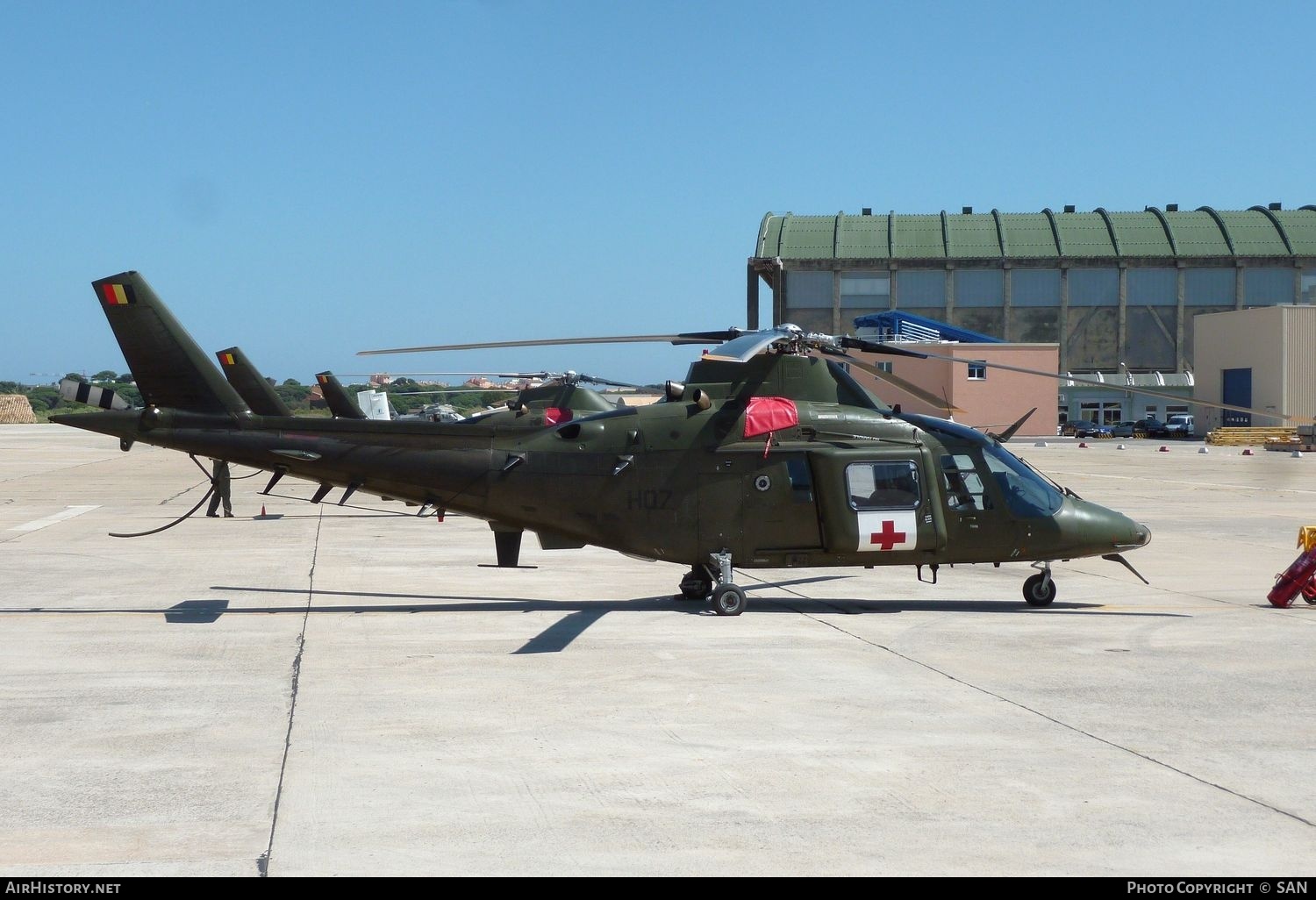 Aircraft Photo of H07 | Agusta A-109HO (A-109BA) | Belgium - Army | AirHistory.net #751049