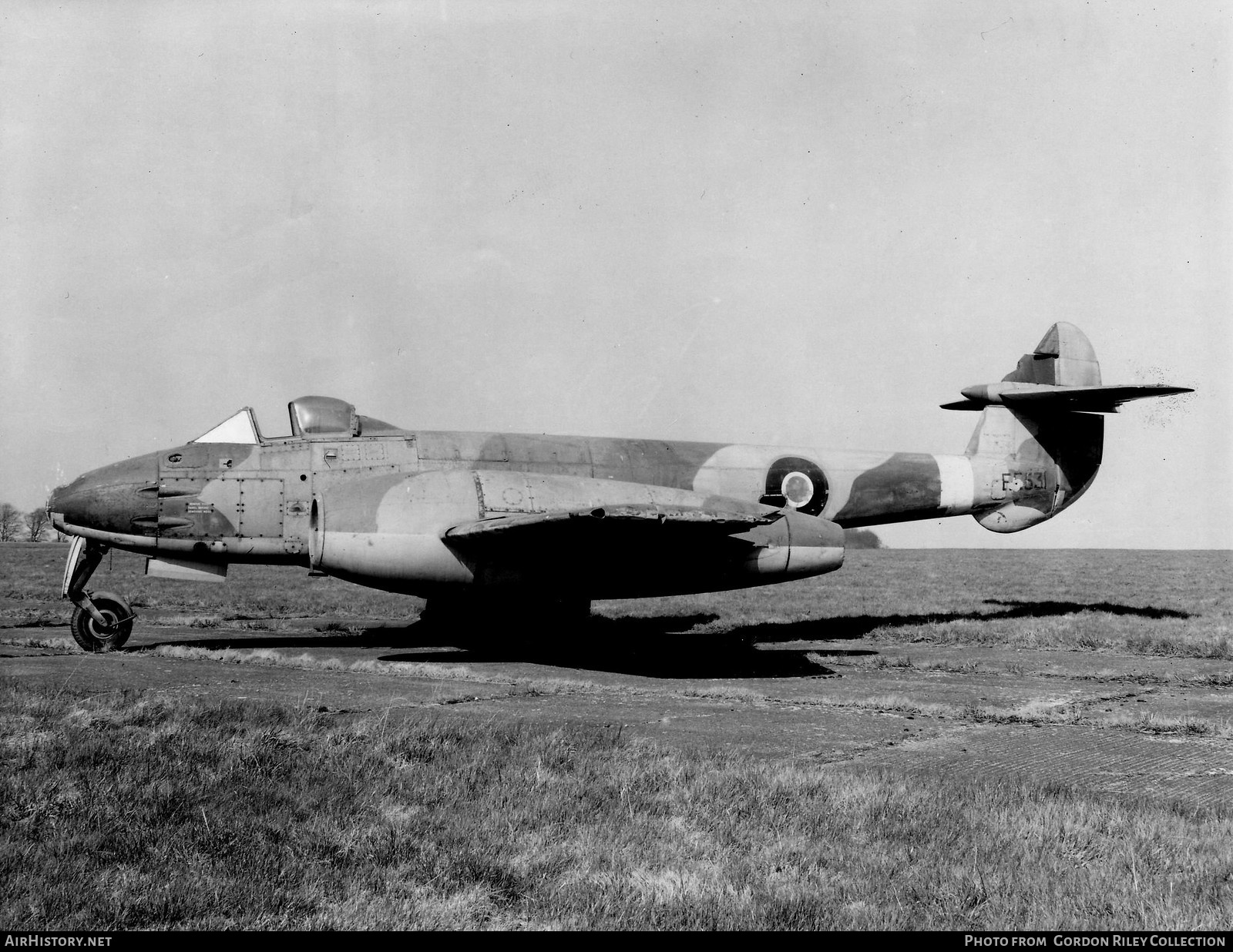 Aircraft Photo of EE531 | Gloster Meteor F4 | UK - Air Force | AirHistory.net #751052
