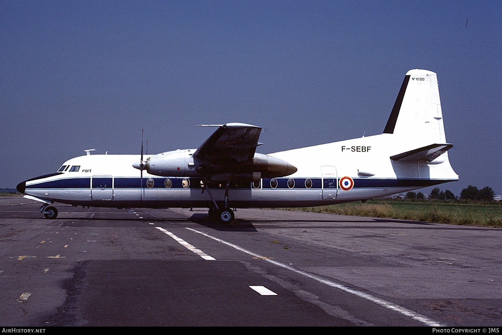 Aircraft Photo of 10320 | Fokker F27-200 Friendship | France - CNET | AirHistory.net #751066