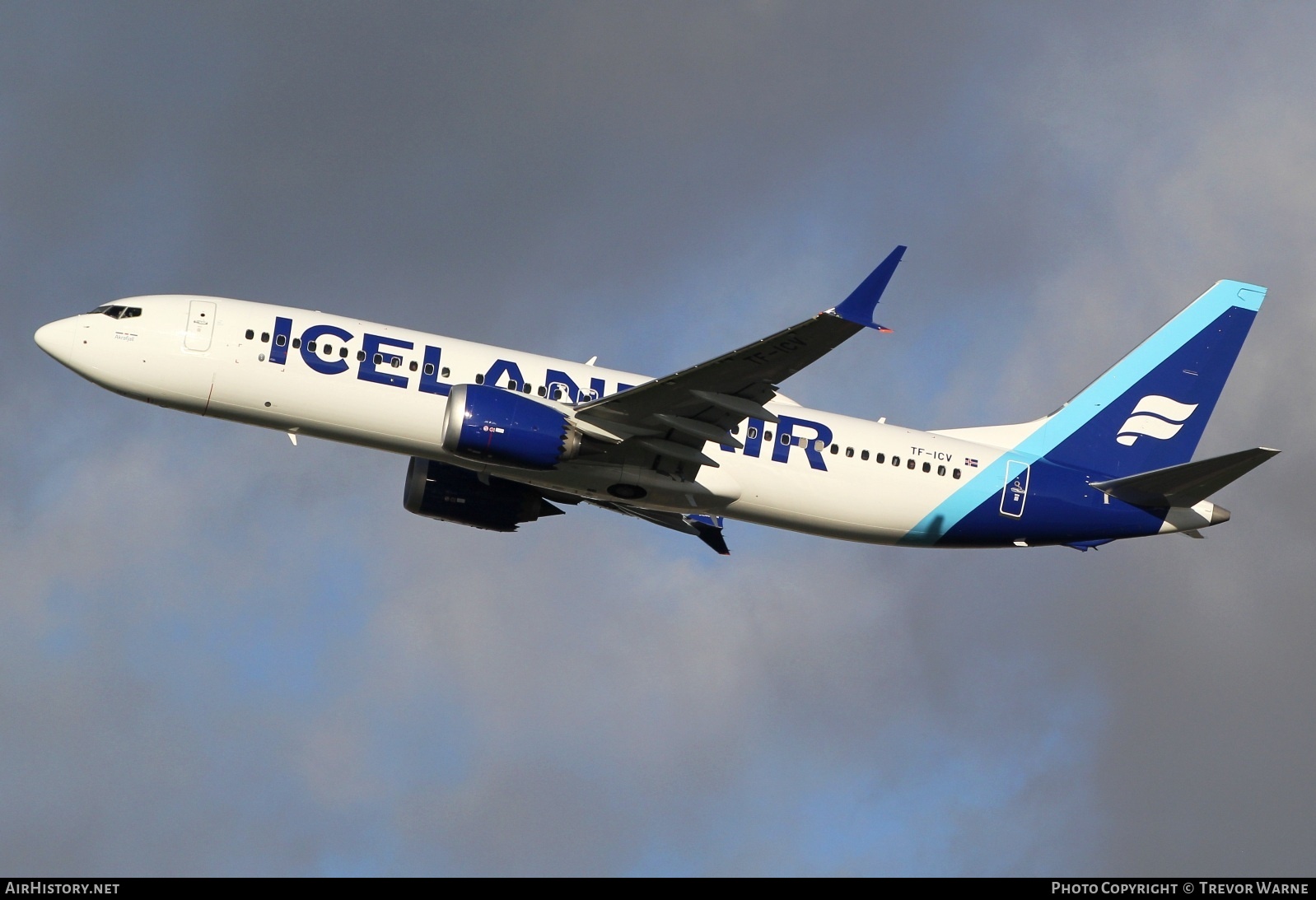 Aircraft Photo of TF-ICV | Boeing 737-8 Max 8 | Icelandair | AirHistory.net #751068