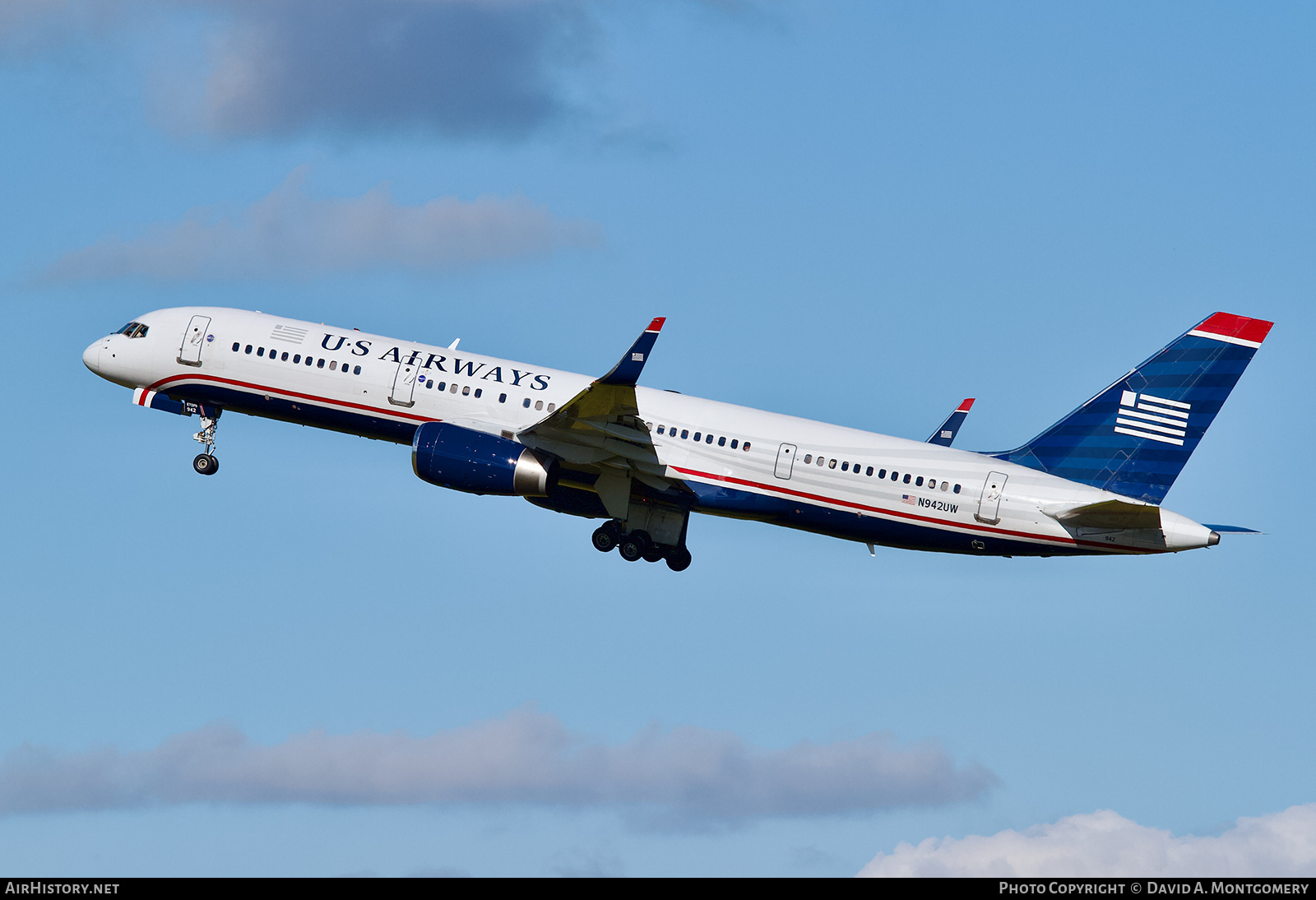 Aircraft Photo of N942UW | Boeing 757-2B7 | US Airways | AirHistory.net #751072