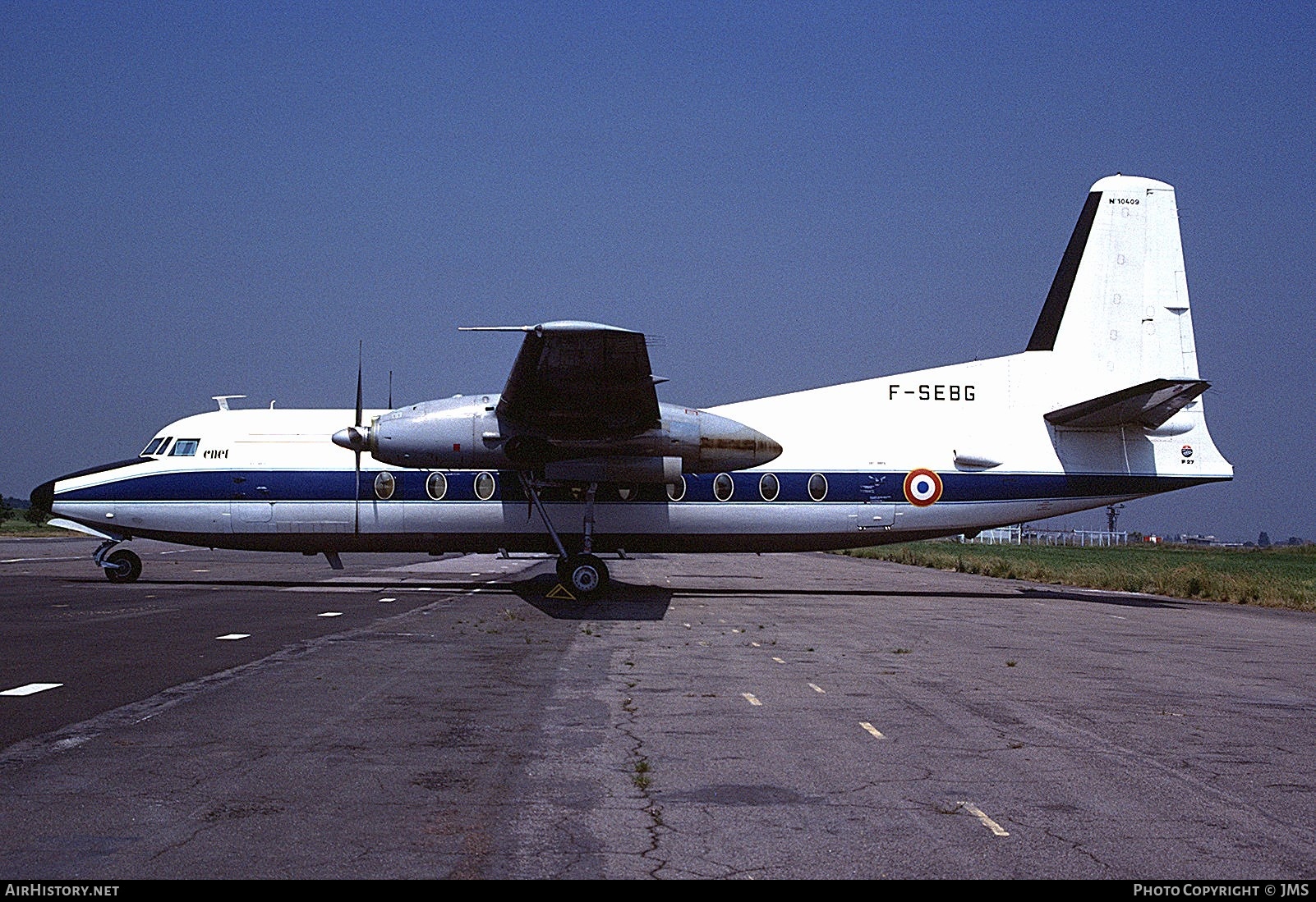 Aircraft Photo of 10409 | Fokker F27-600 Friendship | France - CNET | AirHistory.net #751102