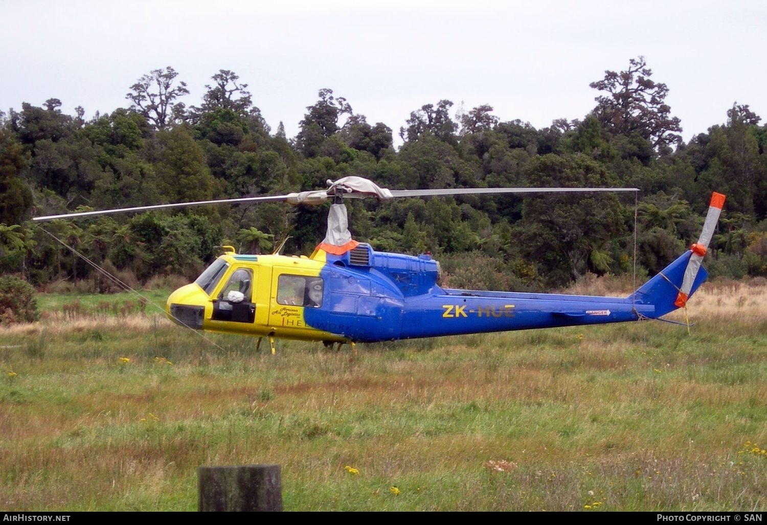Aircraft Photo of ZK-HUE | Bell UH-1L Iroquois | Heliwork | AirHistory.net #751128
