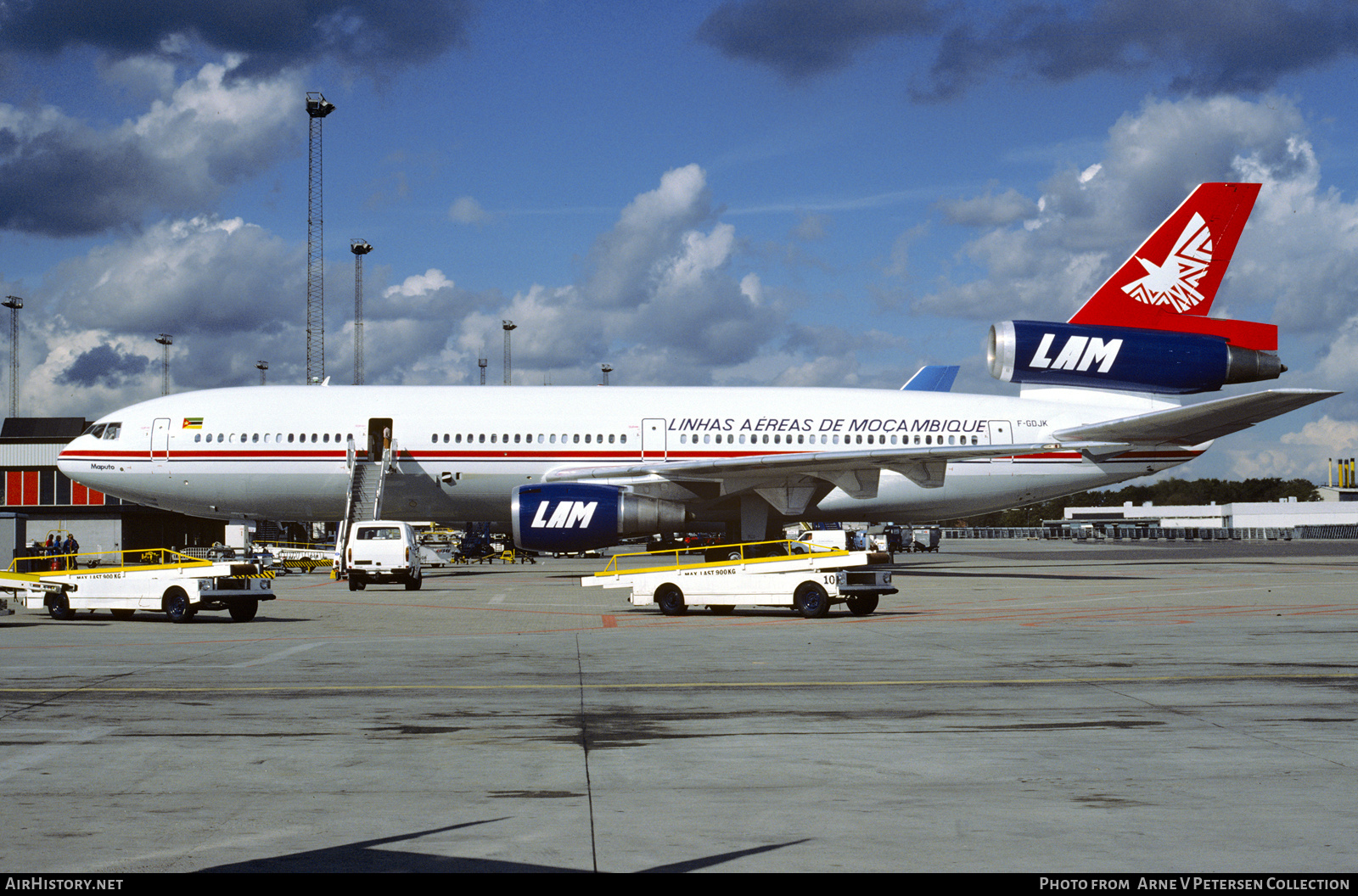 Aircraft Photo of F-GDJK | McDonnell Douglas DC-10-30 | LAM - Linhas Aéreas de Moçambique | AirHistory.net #751167
