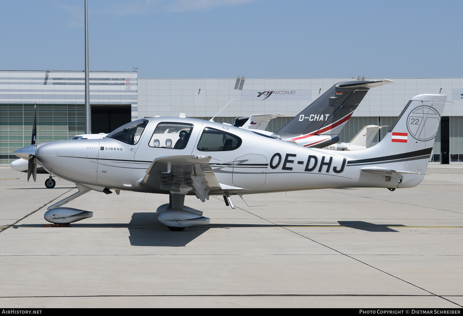 Aircraft Photo of OE-DHJ | Cirrus SR-22T G3 | AirHistory.net #751168