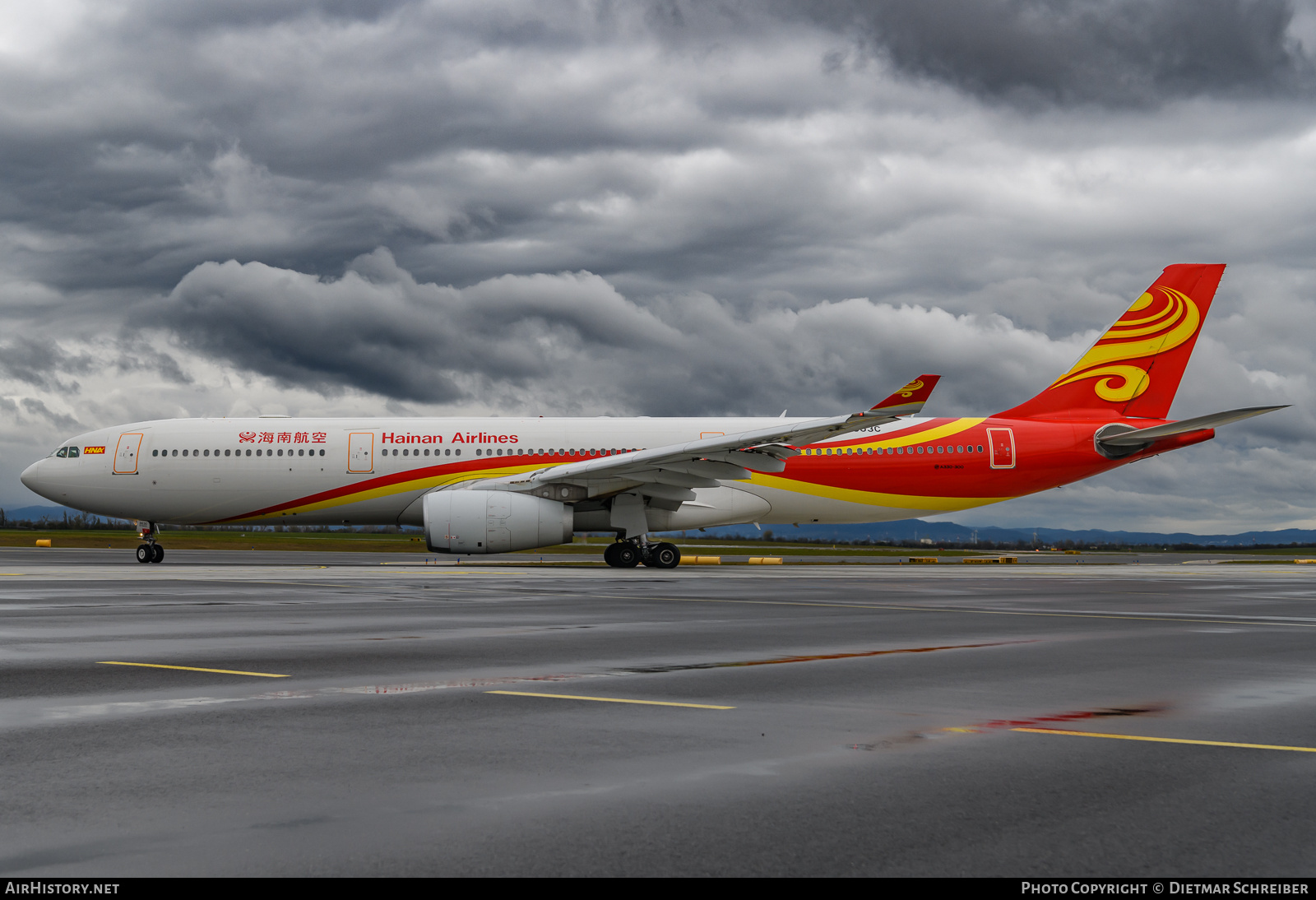 Aircraft Photo of B-303C | Airbus A330-343E | Hainan Airlines | AirHistory.net #751174