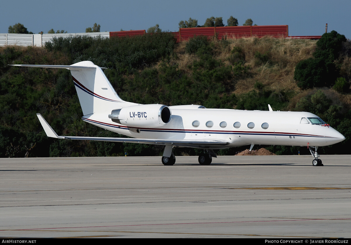 Aircraft Photo of LV-BYC | Gulfstream Aerospace G-IV Gulfstream IV | AirHistory.net #751195