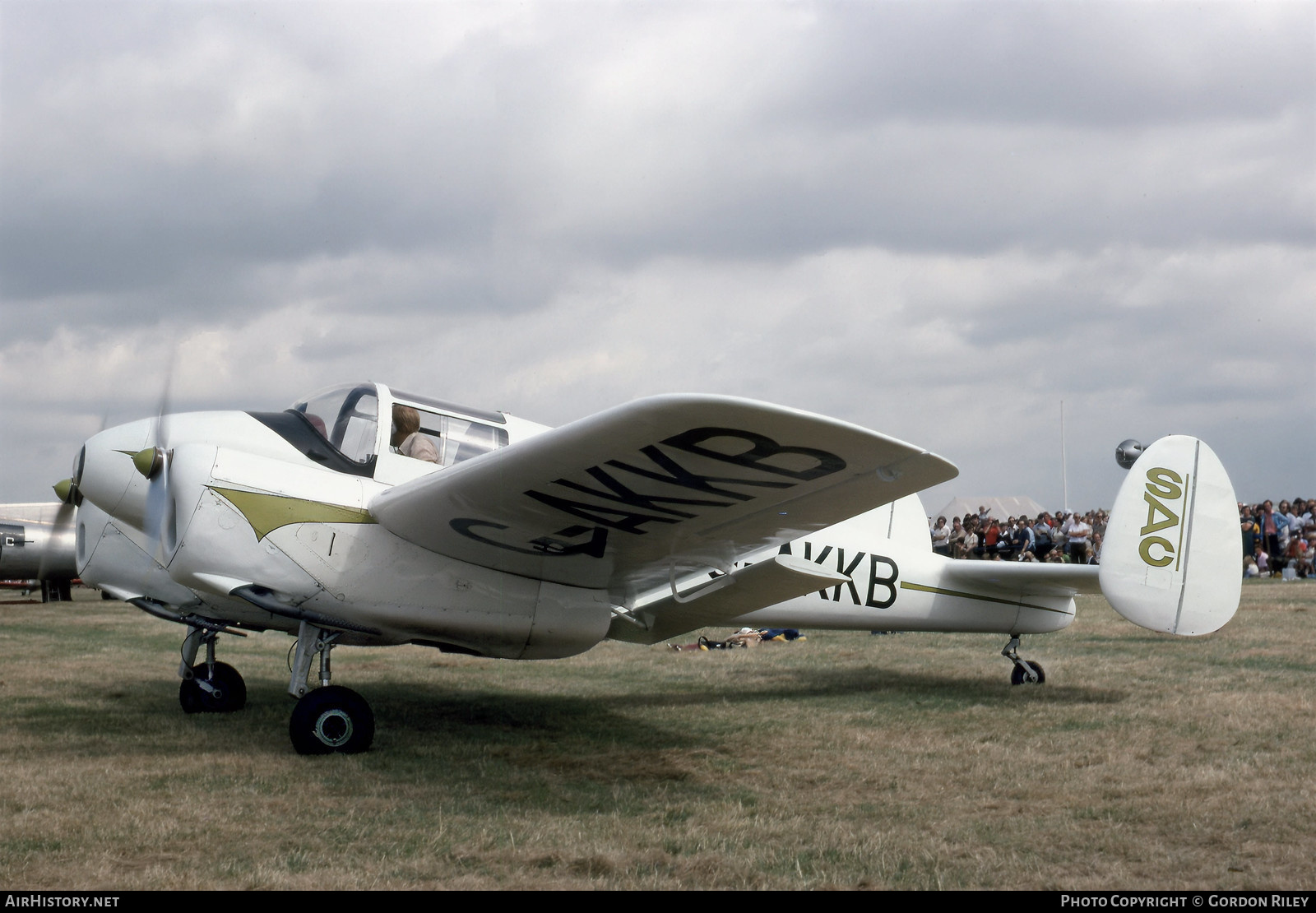 Aircraft Photo of G-AKKB | Miles M.65 Gemini 1A | SAC Design Engineering | AirHistory.net #751202