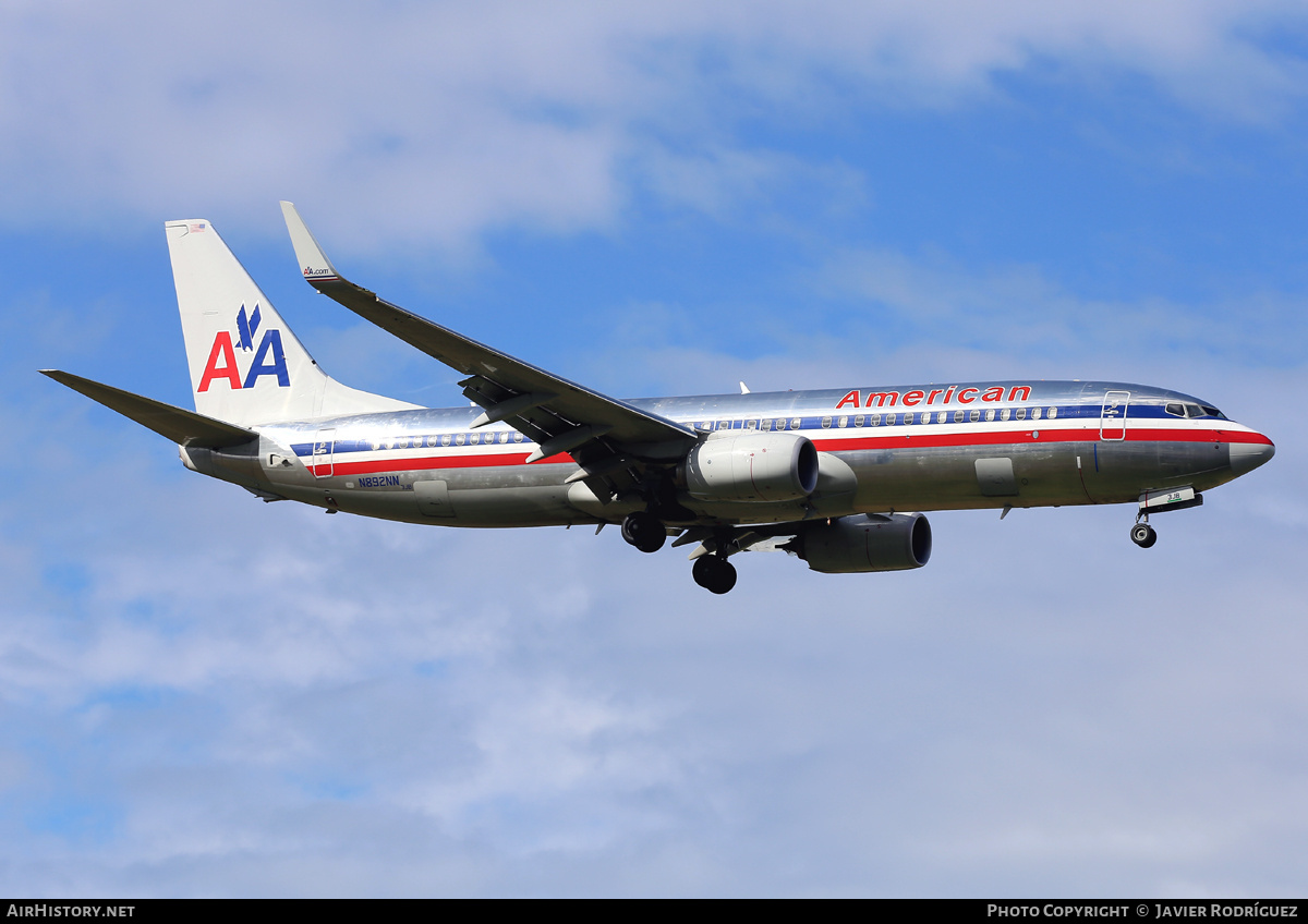 Aircraft Photo of N892NN | Boeing 737-823 | American Airlines | AirHistory.net #751208