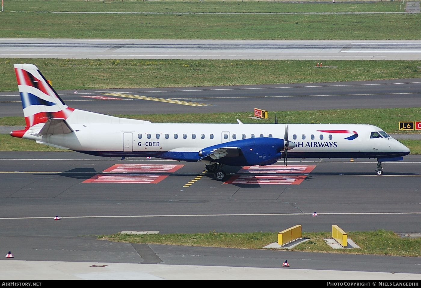Aircraft Photo of G-CDEB | Saab 2000 | British Airways | AirHistory.net #751214