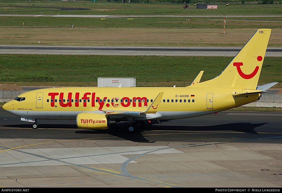 Aircraft Photo of D-AHXB | Boeing 737-7K5 | TUIfly | AirHistory.net #751228