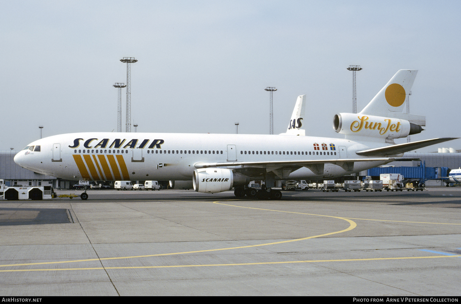 Aircraft Photo of SE-DHT | McDonnell Douglas DC-10-10 | Scanair | AirHistory.net #751233