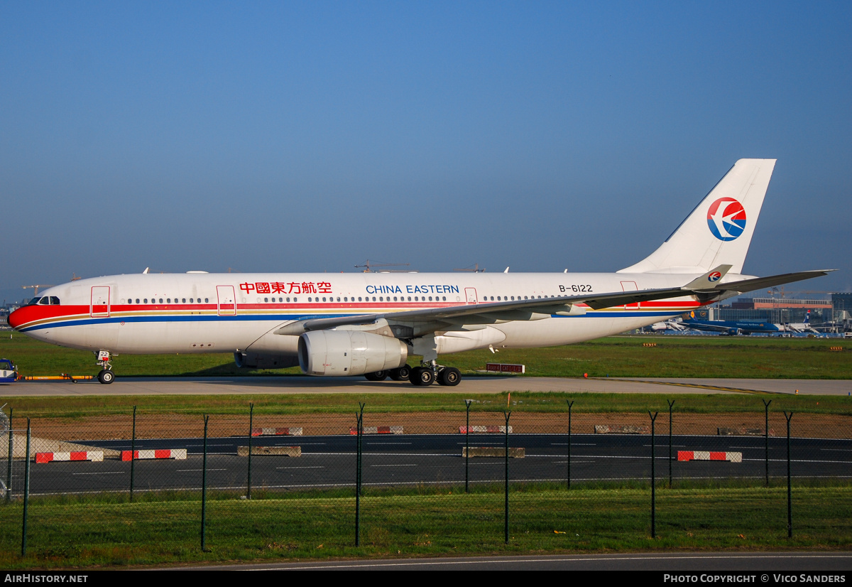 Aircraft Photo of B-6122 | Airbus A330-243 | China Eastern Airlines | AirHistory.net #751250