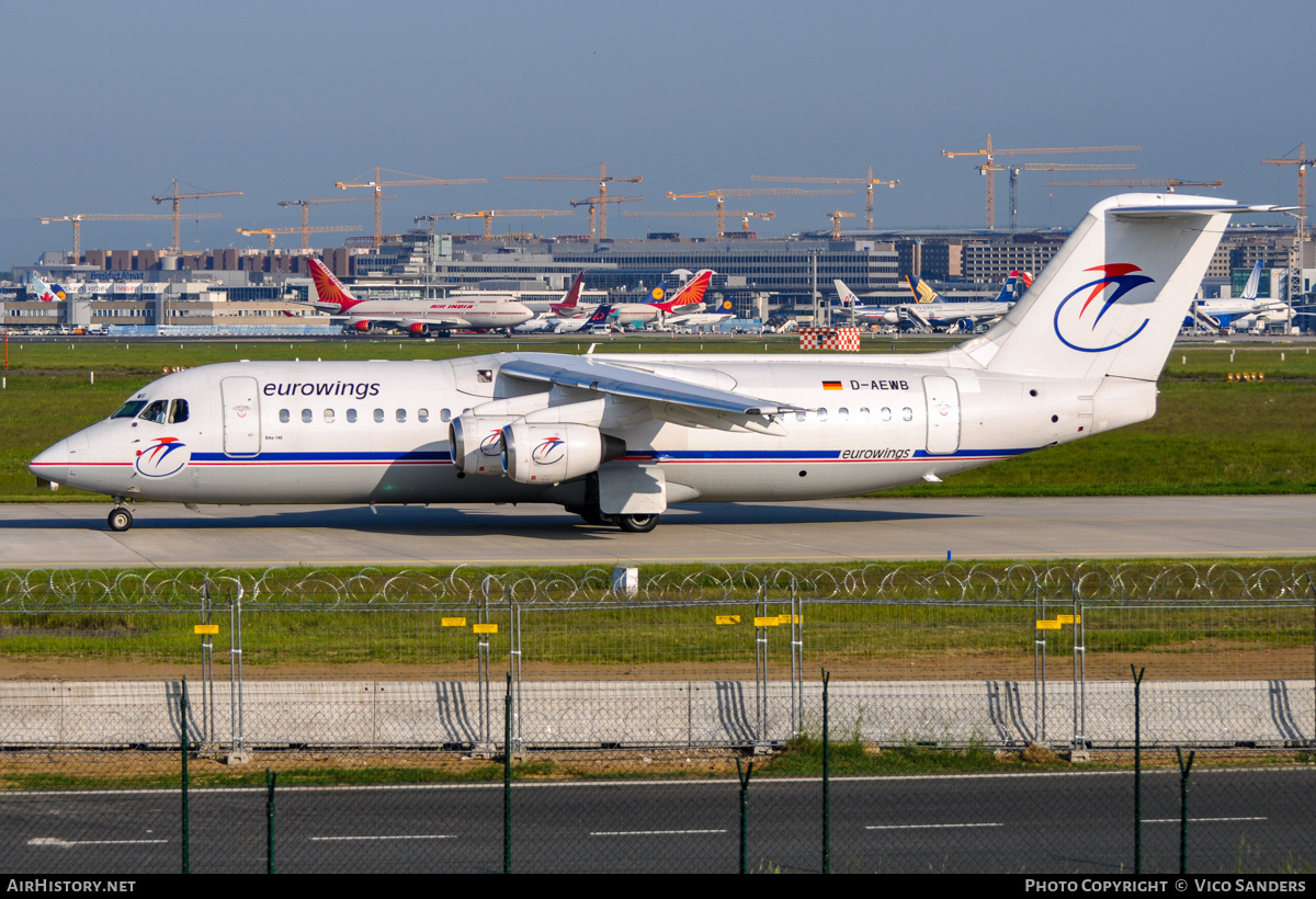 Aircraft Photo of D-AEWB | British Aerospace BAe-146-300 | Eurowings | AirHistory.net #751252