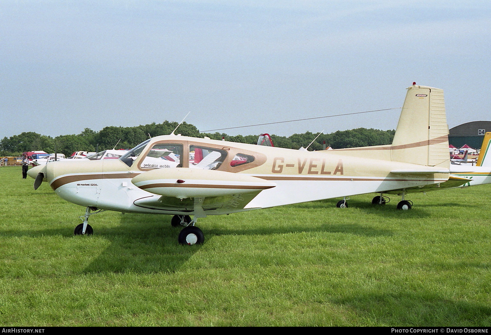 Aircraft Photo of G-VELA | SIAI-Marchetti S-205-22R | AirHistory.net #751261