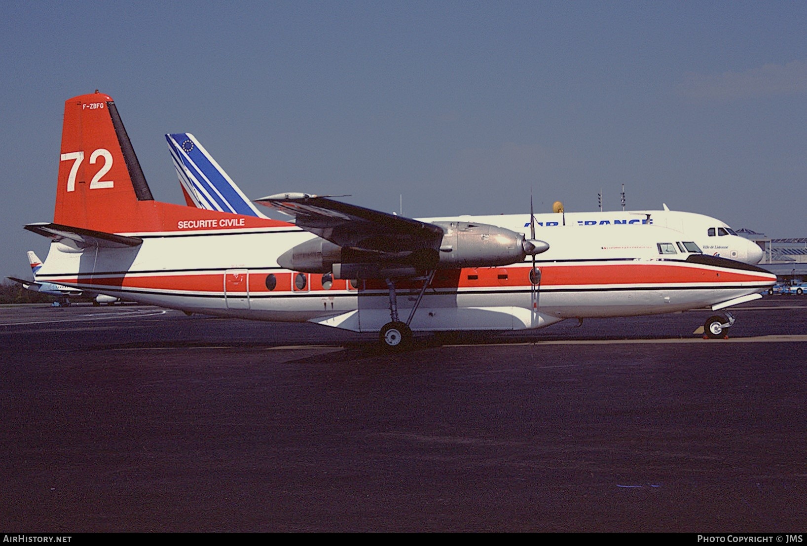 Aircraft Photo of F-ZBFG | Fokker F27-600/AT Friendship | Sécurité Civile | AirHistory.net #751308