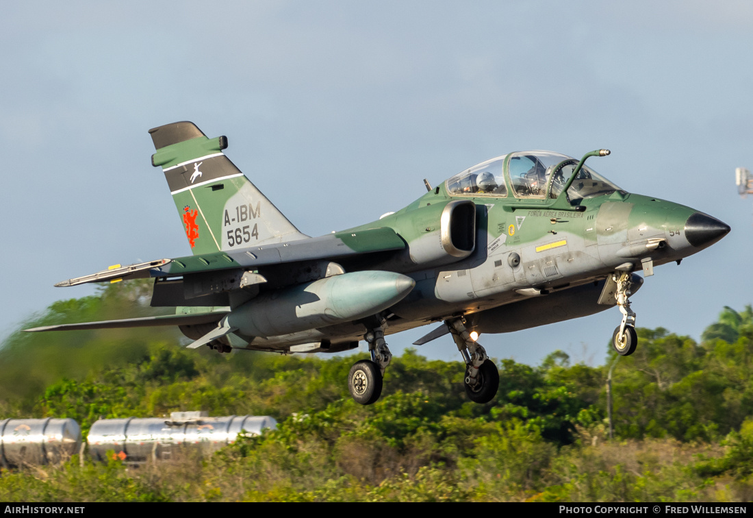 Aircraft Photo of 5654 | AMX International A-1BM | Brazil - Air Force | AirHistory.net #751317