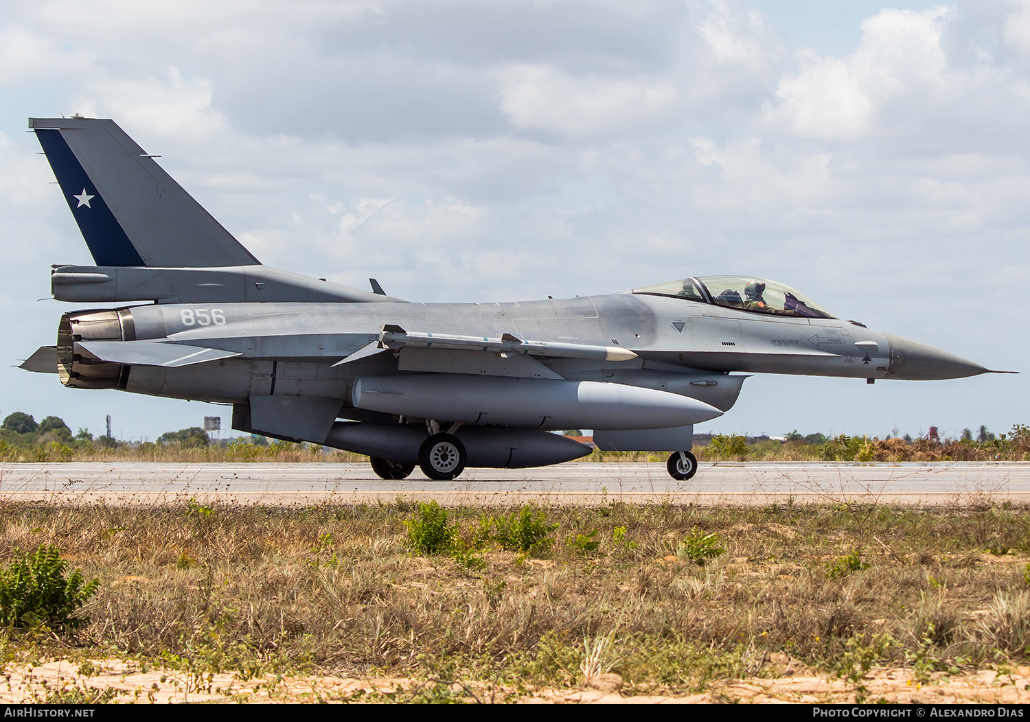 Aircraft Photo of 856 | Lockheed Martin F-16C Fighting Falcon | Chile - Air Force | AirHistory.net #751332