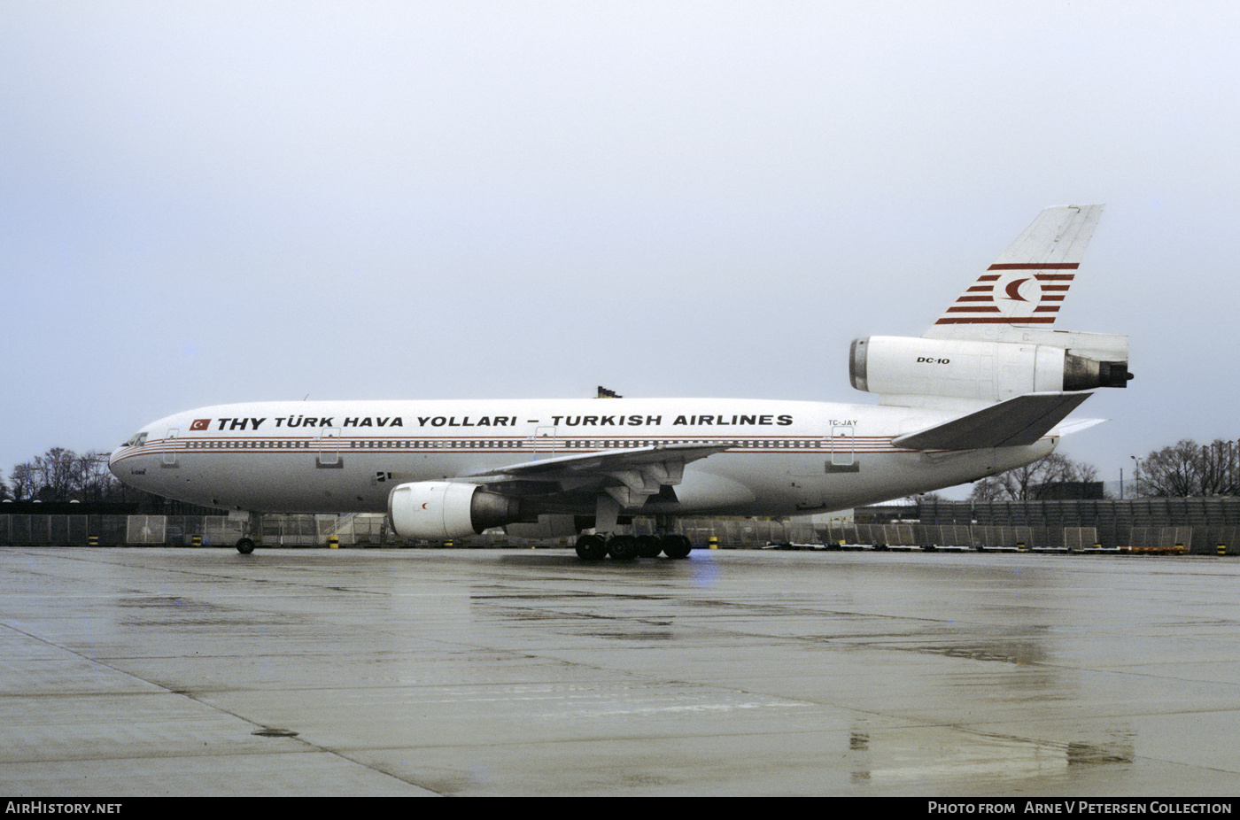 Aircraft Photo of TC-JAY | McDonnell Douglas DC-10-10 | THY Türk Hava Yolları - Turkish Airlines | AirHistory.net #751363