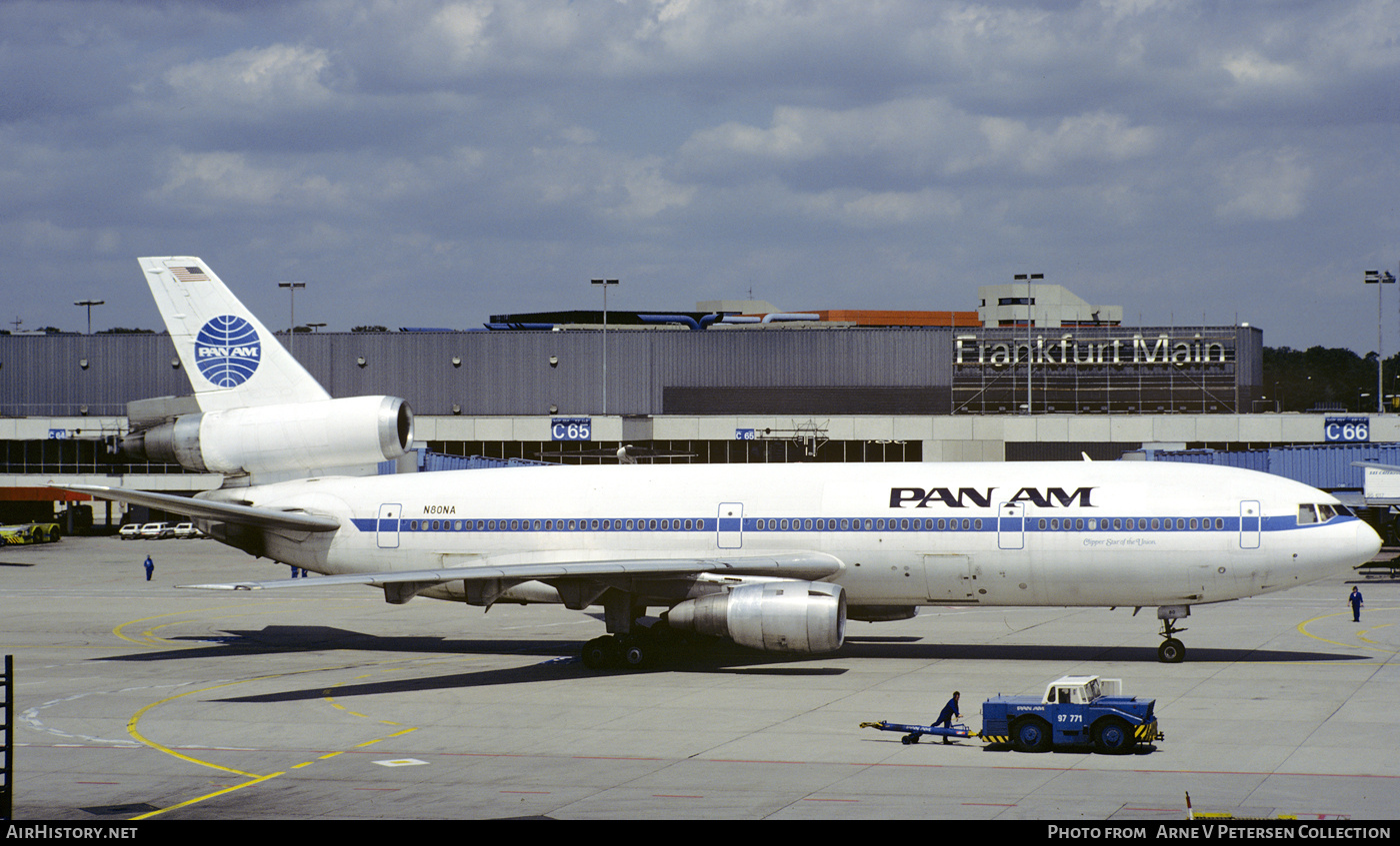 Aircraft Photo of N80NA | McDonnell Douglas DC-10-30 | Pan American World Airways - Pan Am | AirHistory.net #751367