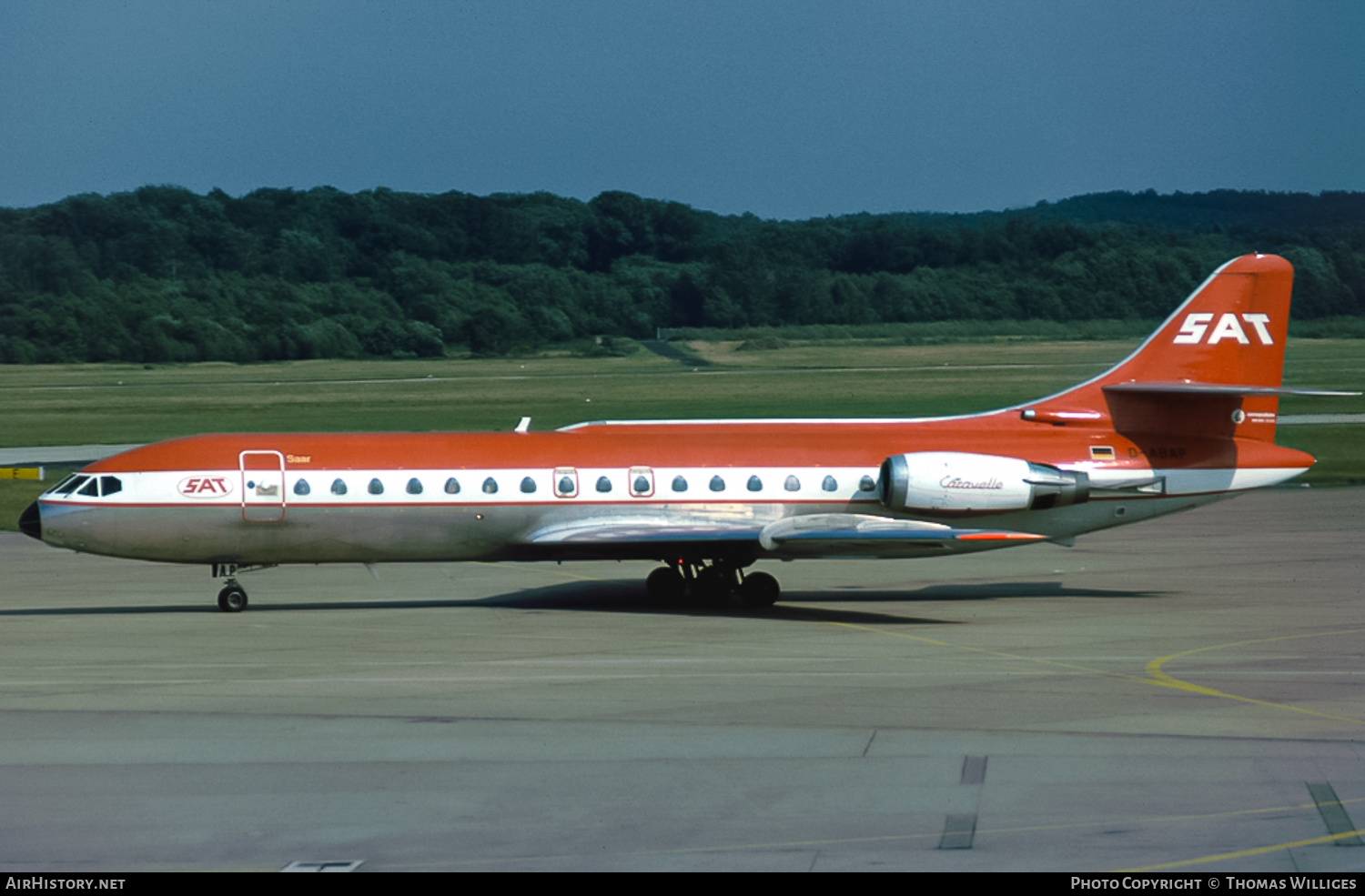 Aircraft Photo of D-ABAP | Sud SE-210 Caravelle 10B1R | SAT - Special Air Transport | AirHistory.net #751378