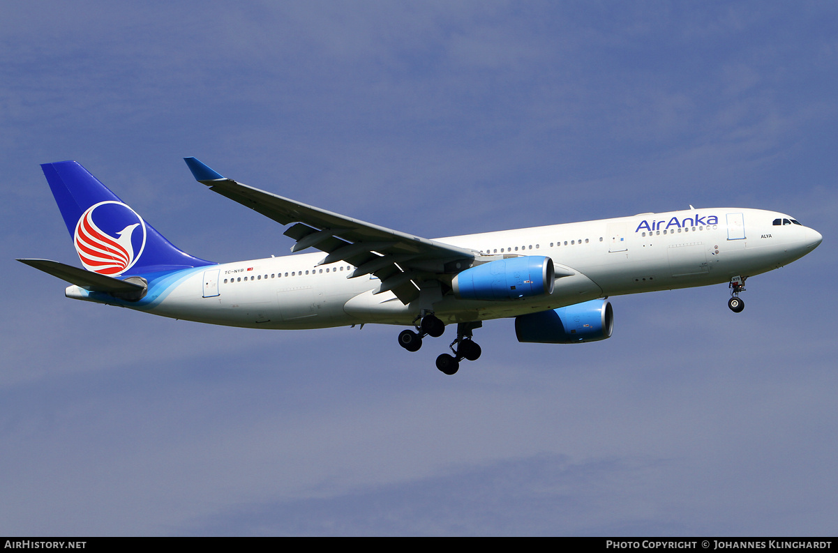 Aircraft Photo of TC-NYB | Airbus A330-243 | Air Anka | AirHistory.net #751391