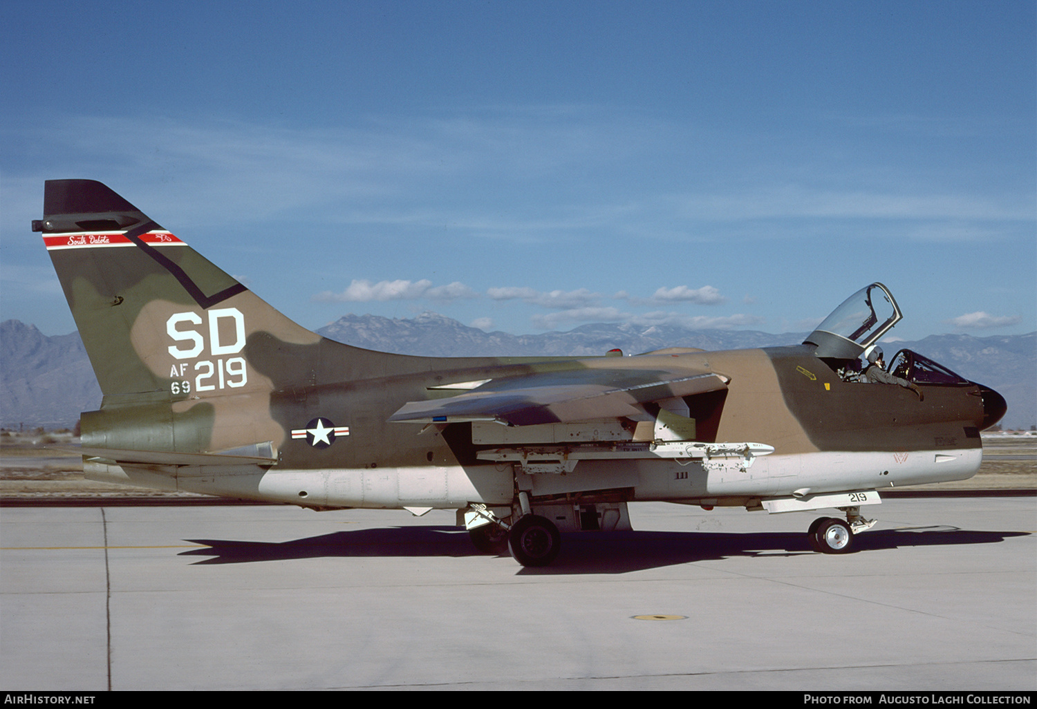 Aircraft Photo of 69-6219 / AF69-219 | LTV A-7D Corsair II | USA - Air Force | AirHistory.net #751401