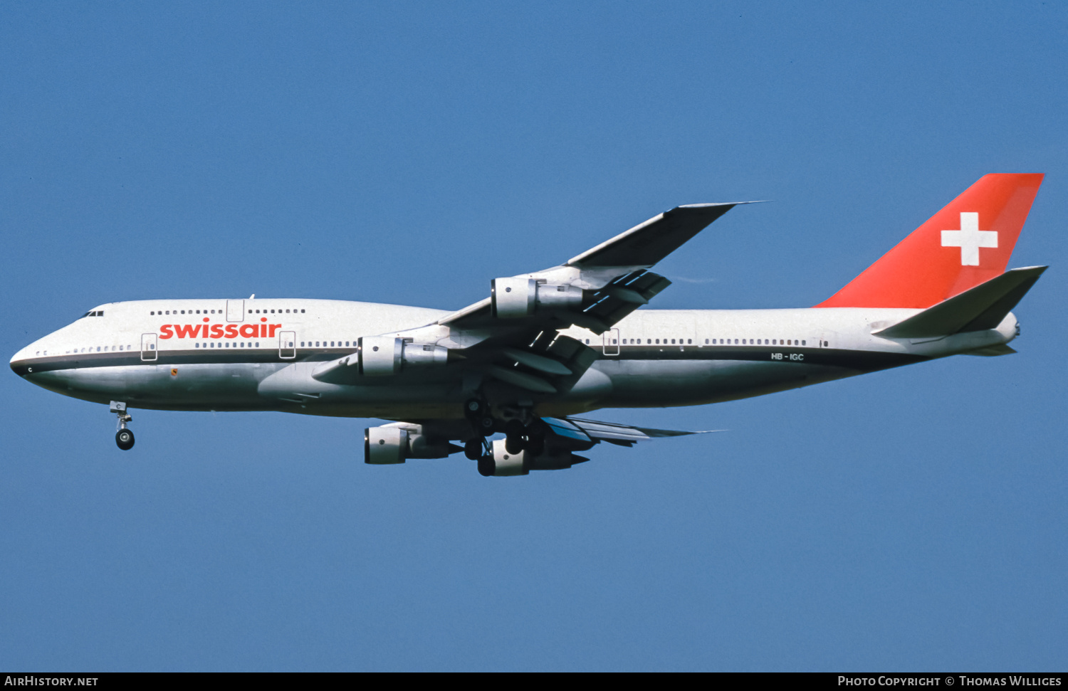 Aircraft Photo of HB-IGC | Boeing 747-357M | Swissair | AirHistory.net #751402