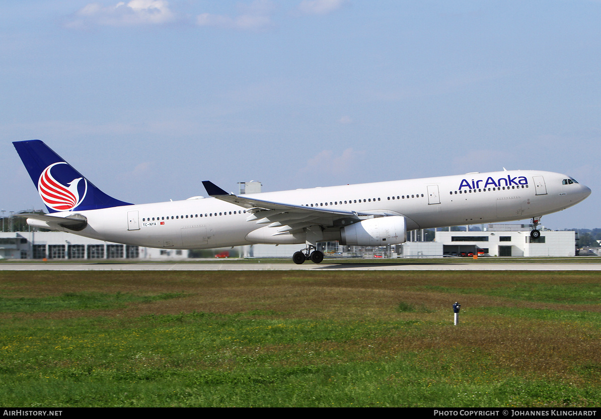 Aircraft Photo of TC-NYA | Airbus A330-343 | Air Anka | AirHistory.net #751438