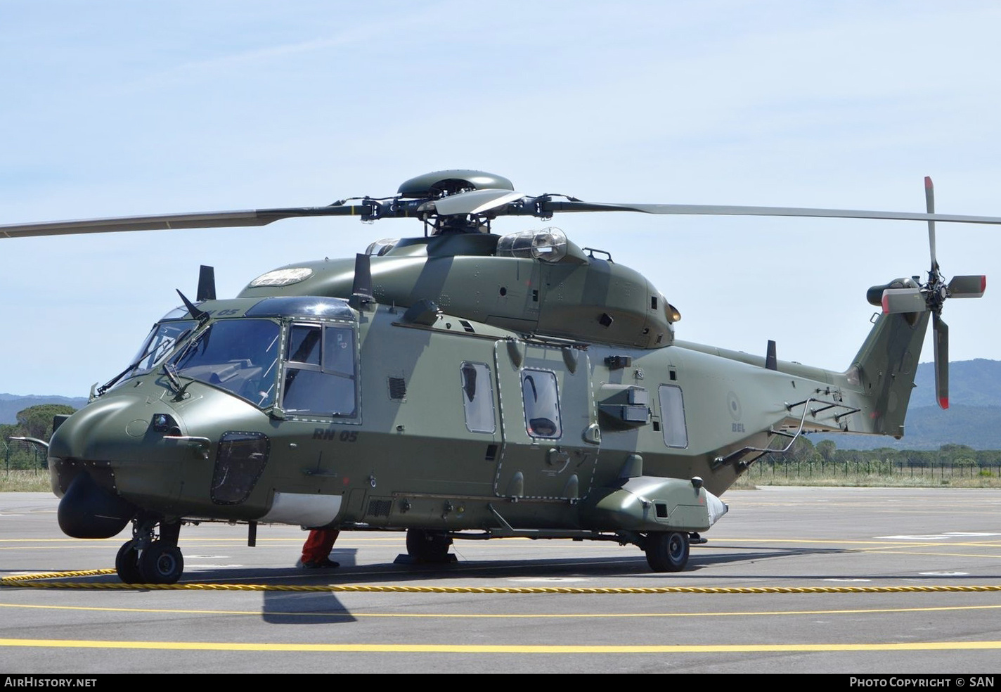 Aircraft Photo of RN-05 | NHI NH90 TTH | Belgium - Air Force | AirHistory.net #751501