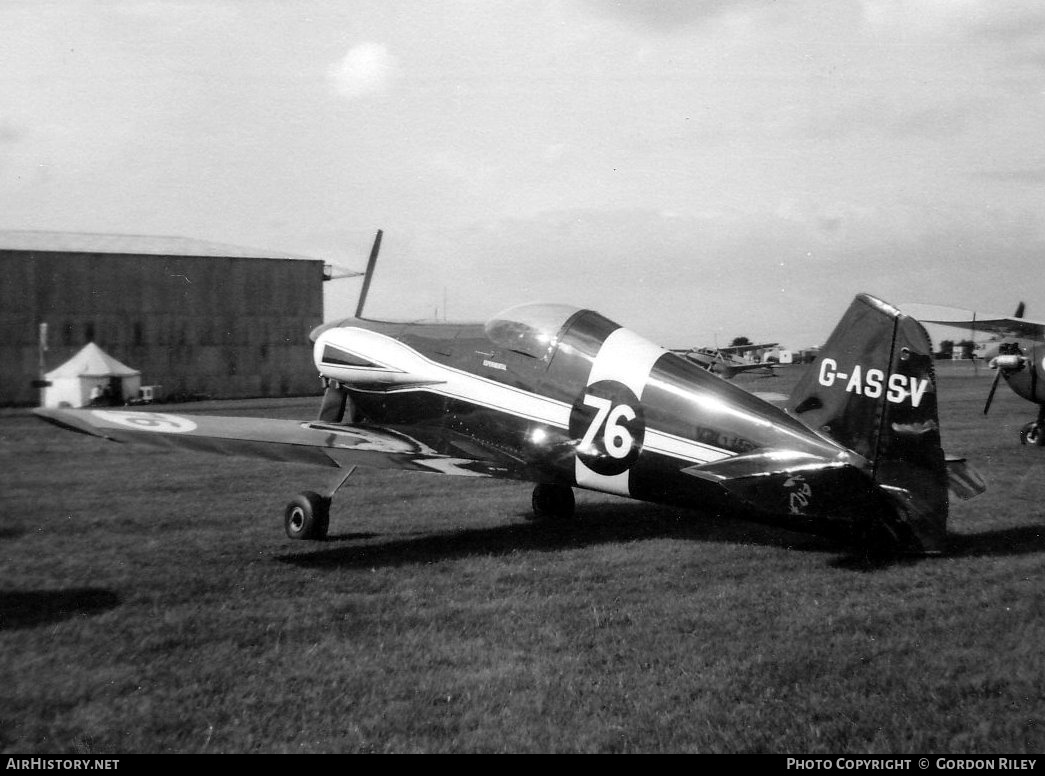 Aircraft Photo of G-ASSV | Kensinger KF | AirHistory.net #751507