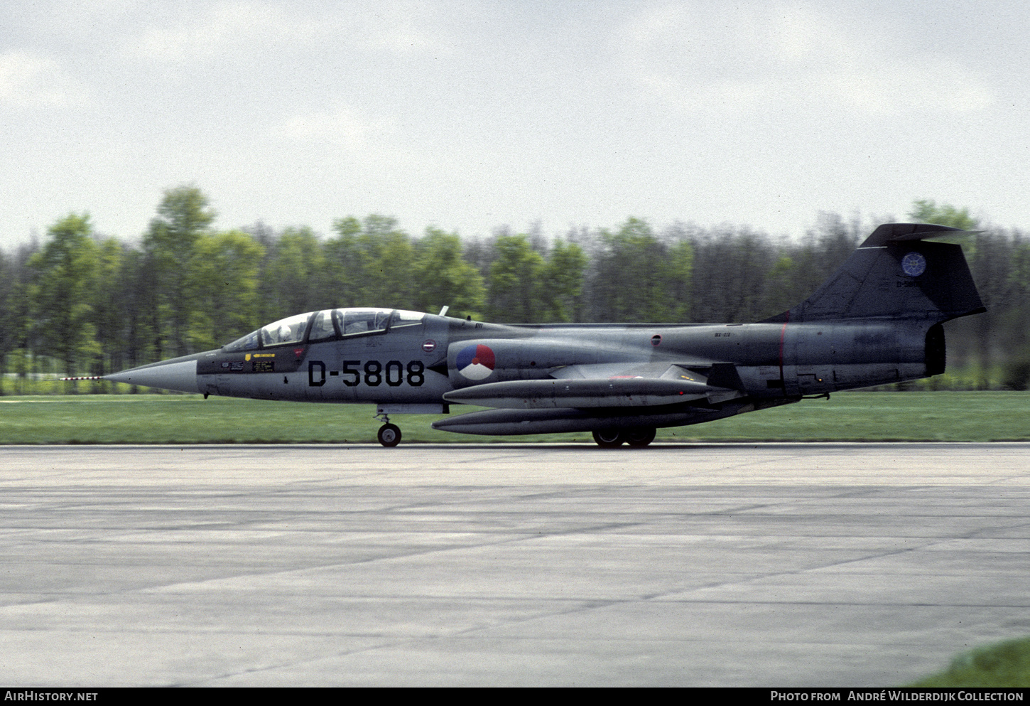 Aircraft Photo of D-5808 | Lockheed TF-104G Starfighter | Netherlands - Air Force | AirHistory.net #751530