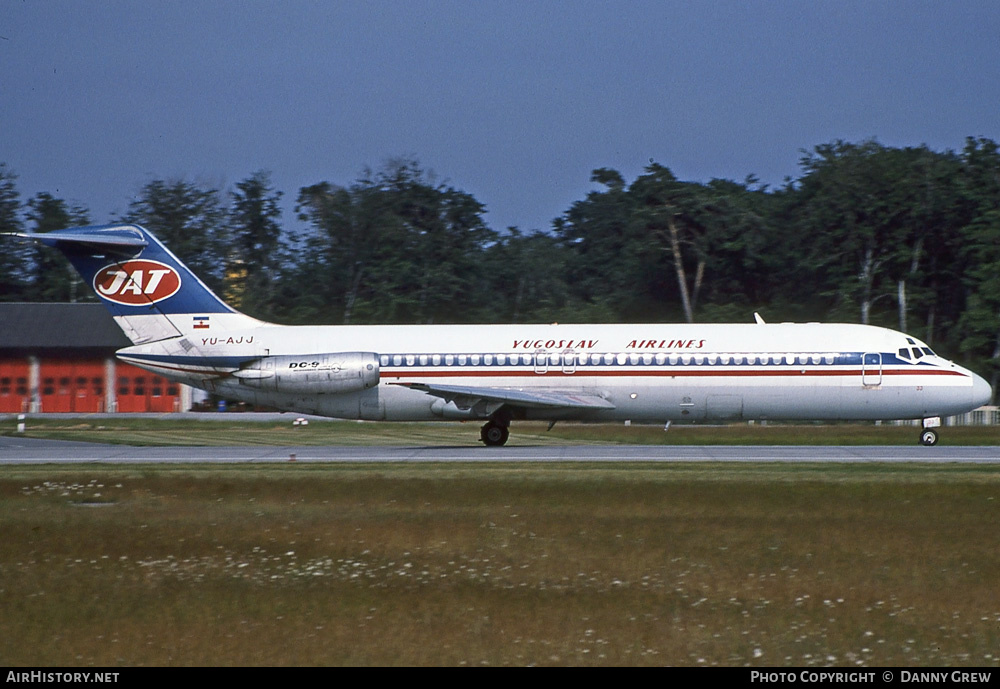 Aircraft Photo of YU-AJJ | McDonnell Douglas DC-9-32 | JAT Yugoslav Airlines - Jugoslovenski Aerotransport | AirHistory.net #751531