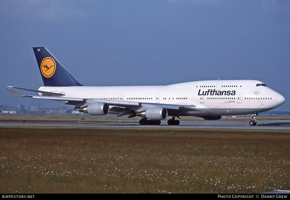 Aircraft Photo of D-ABTC | Boeing 747-430M | Lufthansa | AirHistory.net #751533