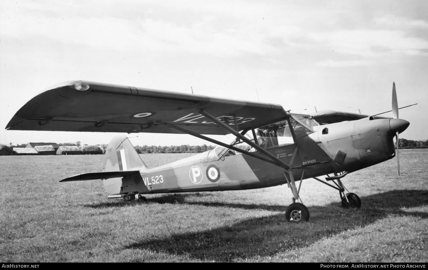 Aircraft Photo of VL523 | Auster N A2/45 | UK - Army | AirHistory.net #751571