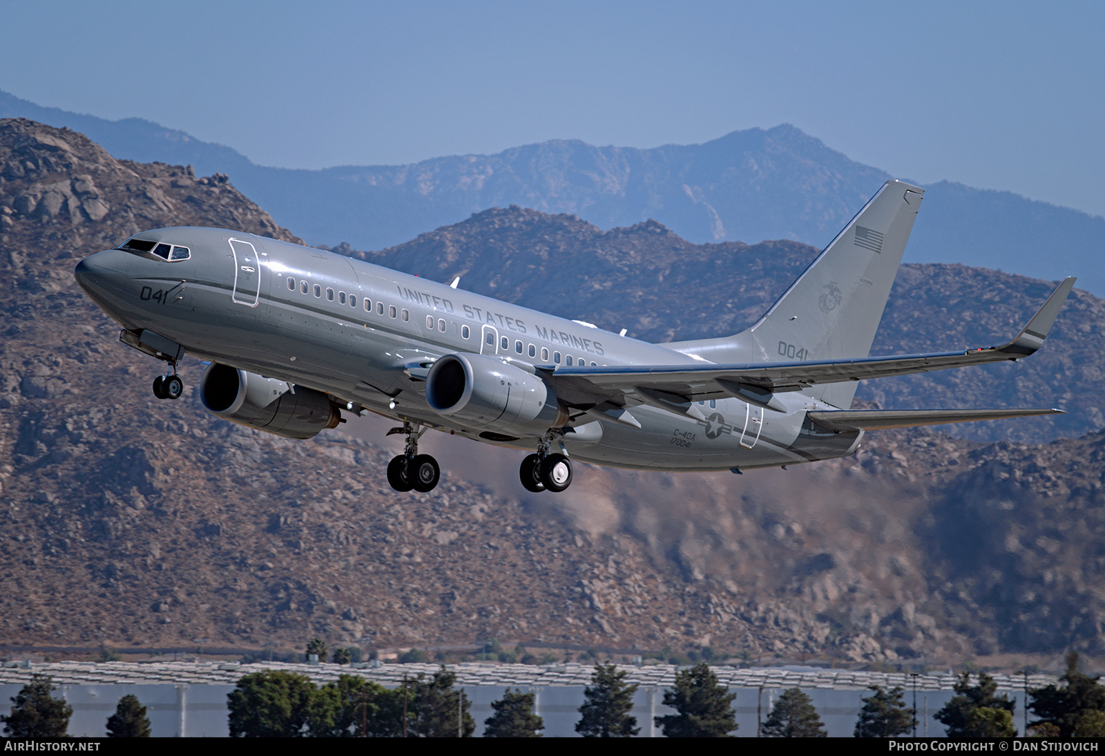 Aircraft Photo of 170041 / 0041 | Boeing C-40A Clipper | USA - Marines | AirHistory.net #751584