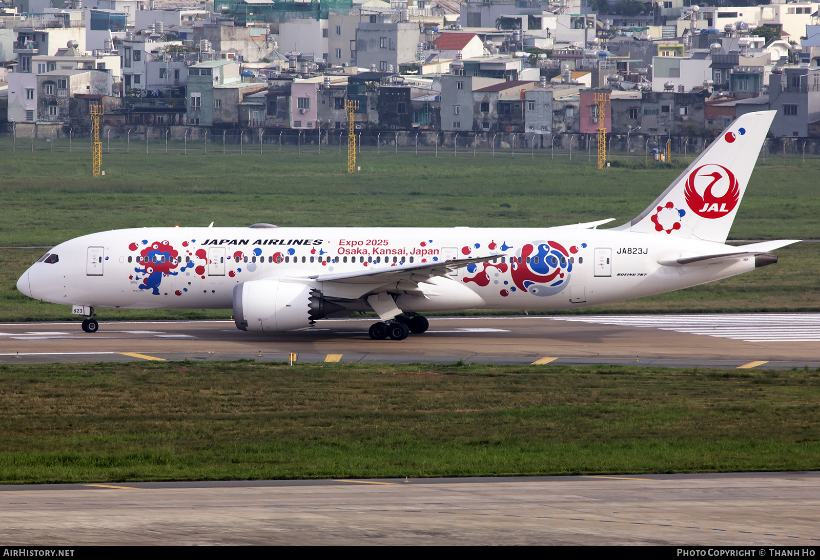 Aircraft Photo of JA823J | Boeing 787-8 Dreamliner | Japan Airlines - JAL | AirHistory.net #751588