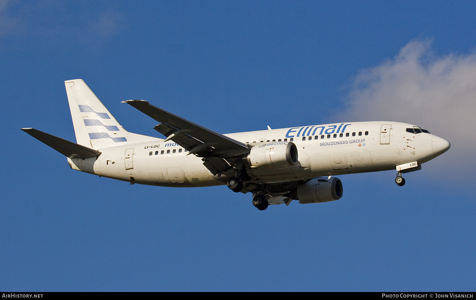 Aircraft Photo of LY-LGC | Boeing 737-382 | Ellinair | AirHistory.net #751617