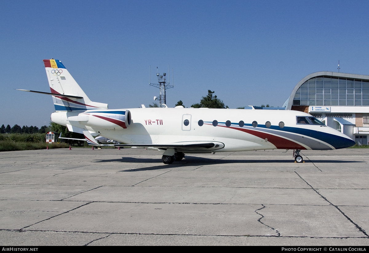 Aircraft Photo of YR-TII | Israel Aircraft Industries Gulfstream G200 | Ion Tiriac Air | AirHistory.net #751622