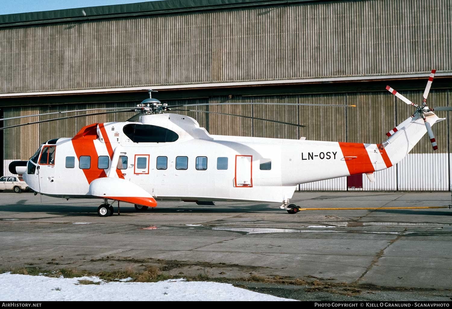 Aircraft Photo of LN-OSY | Sikorsky S-61N | Helikopter Service | AirHistory.net #751626